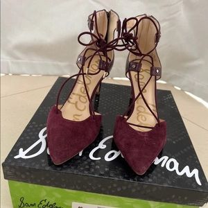 Sam Edelman Taylor Ghillie Heel 8.5